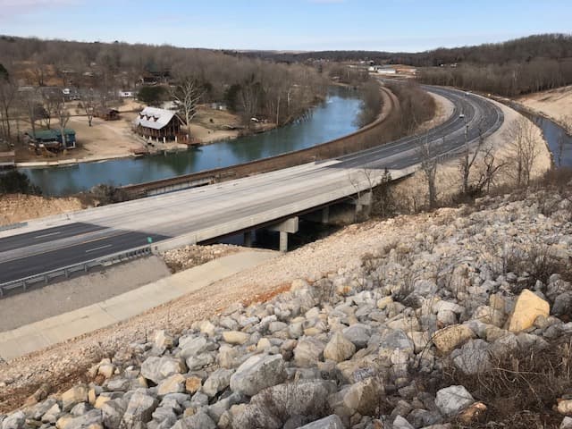 West Plains Bridge and Grading Bridge project