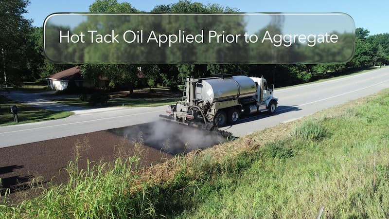 Hot Tack Oil Application