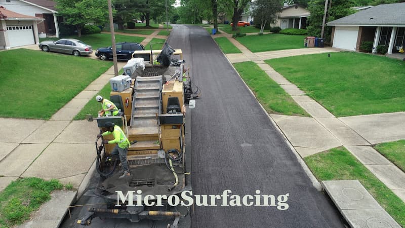 Microsurfacing Pace Construction