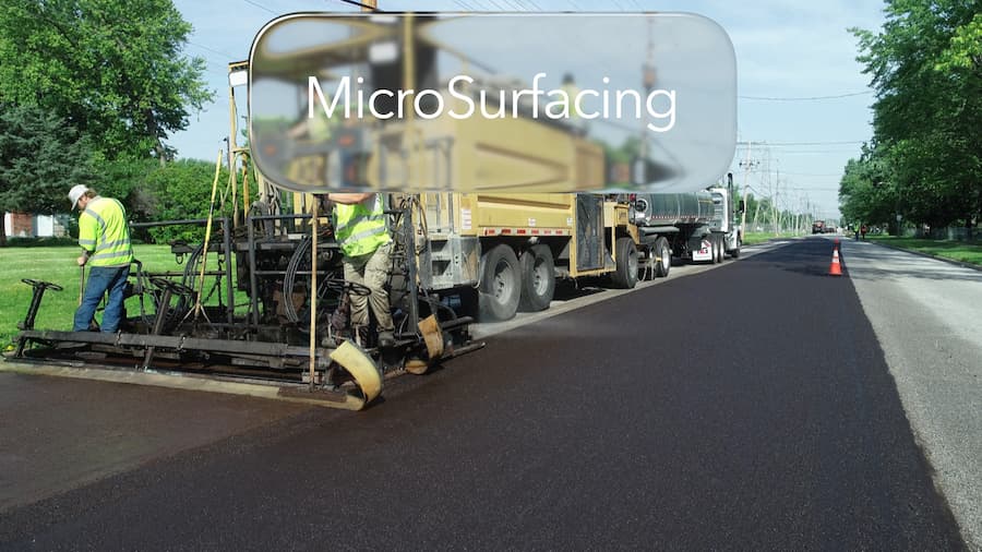 Microsurfacing Pace Construction