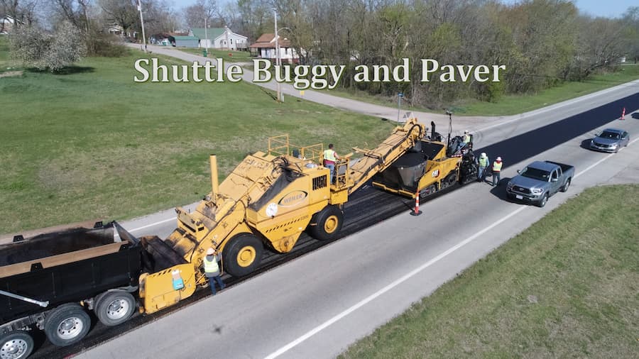 Shuttle Buggy And Paver