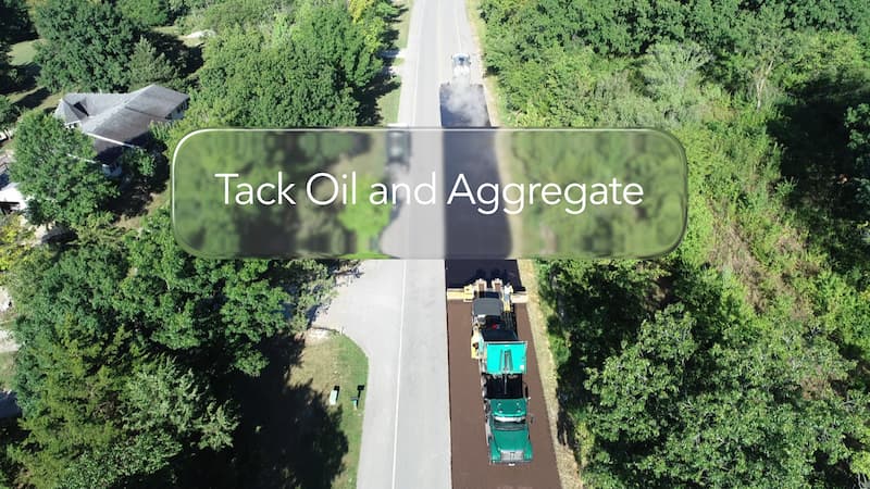 Tack Oil And Aggregate